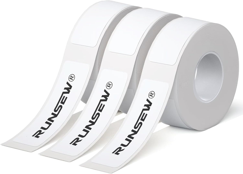Phomemo D30 White Thermal Label Maker Tape for Sticker Printing