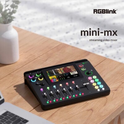 RGBlink Mini-Mx 4K Multi-Channel Audio Mixing Live Streaming Video Switcher PTZ 