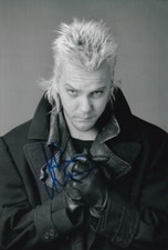 KIEFER SUTHERLAND signed Autogramm 20x30cm THE LOST BOYS in Person autograph COA