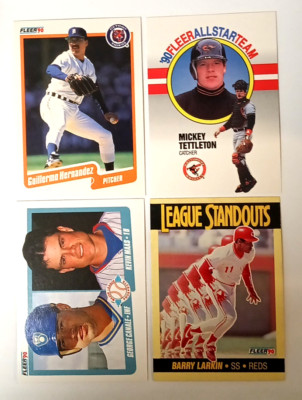 1990 Fleer Baseball, #601-660, Inserts, Stickers, You Pick, COMPLETE YOUR SET!!