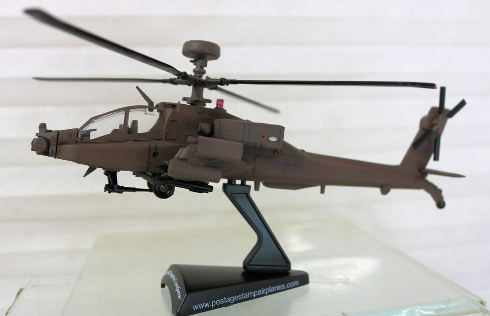 Apache Longbow Helicopter AH-64 D scale 1:100 Daron PS 5600 Army Diecast Metal - Image 4 of 4