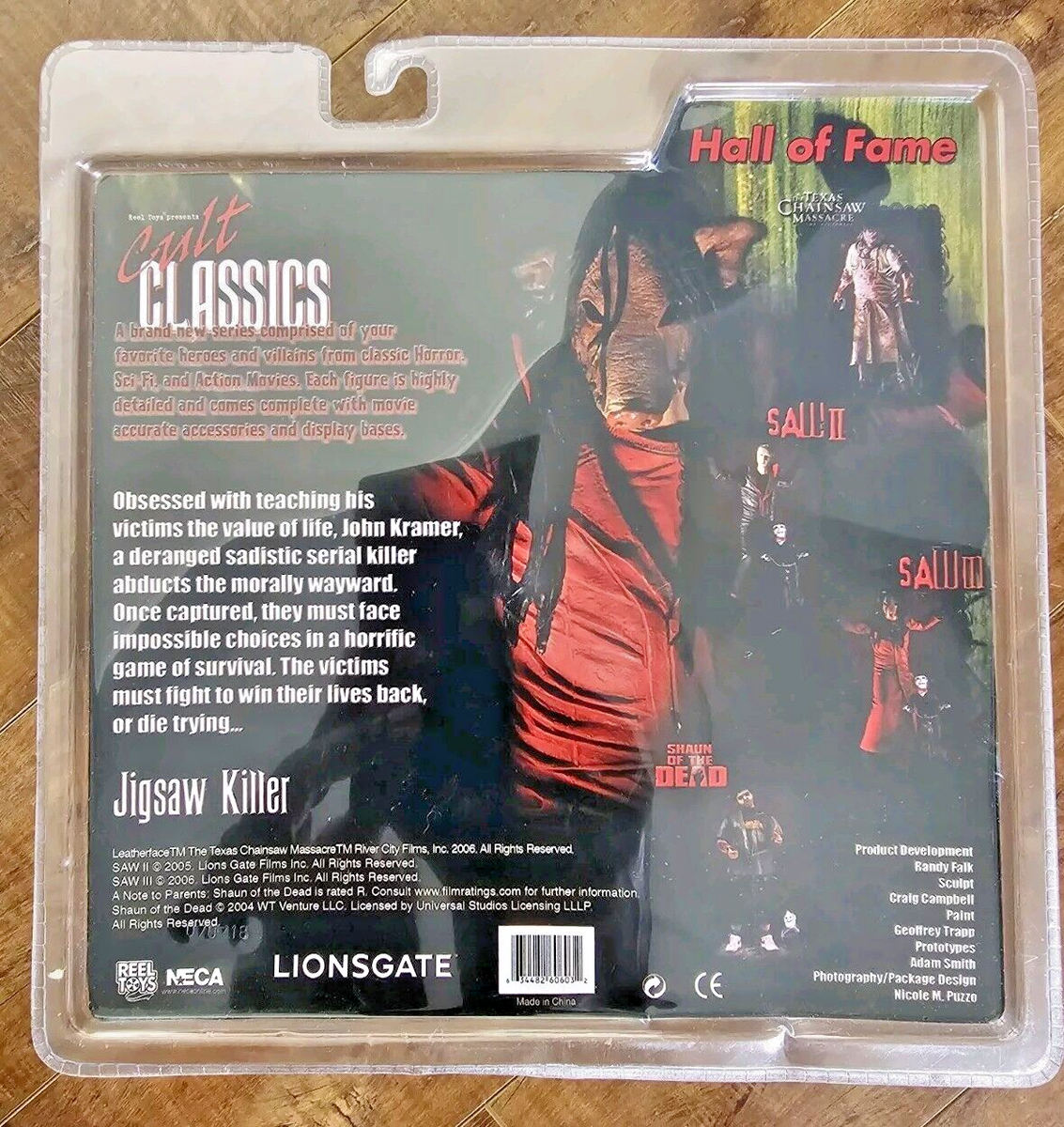 SAW NECA　JIGSAW KILLER　フィギュア　SAW3 Saw - Ultimate Jigsaw - NECA – eCollectibles