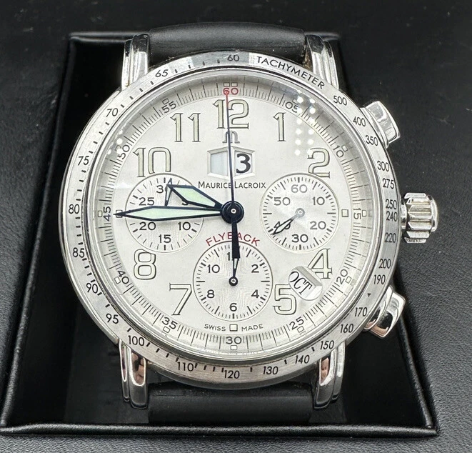 Maurice lacroix flyback clearance chronograph