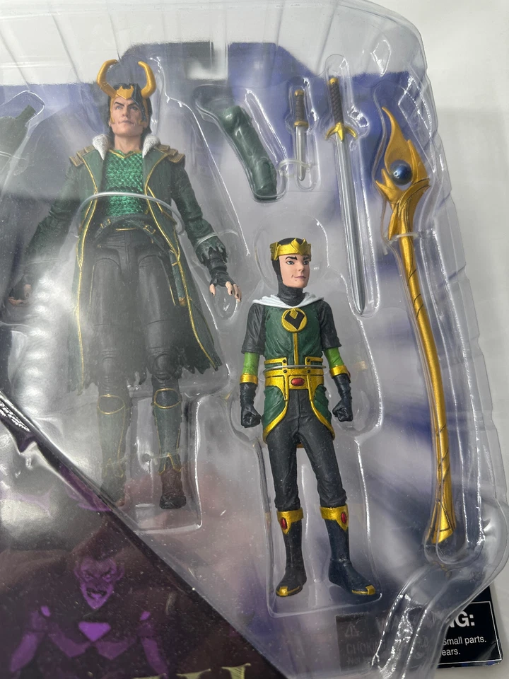 Marvel Diamond Select Loki 2er Pack:  Figur / Special Collector Edition NEU - Bild 3 von 3