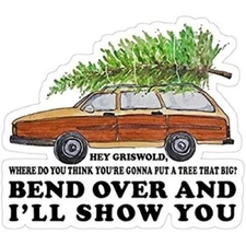 Family Vacation Clark Griswold Funny Sticker Decal movie cute pun cult