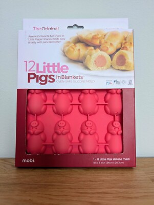World Market Mobi 12 Little Pigs In A Blanket Silicone Mold