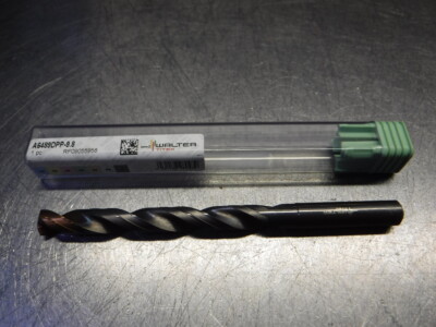 Walter Titex 9.8mm 2 Flute Carbide Coolant Thru Drill A6489DPP-9.8 (LOC2329)