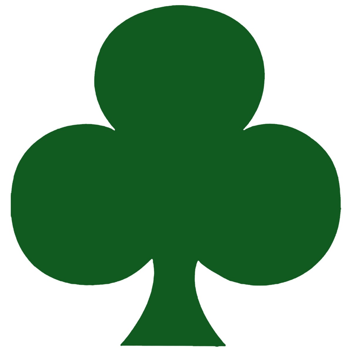 ♥スマイルクローバー様♥ Club Sticker Buy 1 Get 1 Free Clover Card Suit Decal | eBay