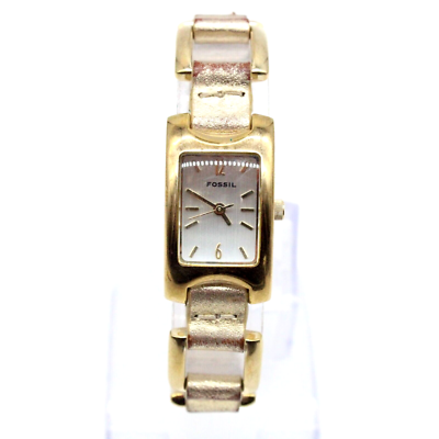 Fossil Watch Womens Gold Tone Stainless Steel Classic  display picture 2