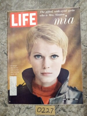 Life Magazine / May 5 1967 / Mrs. Sinatra-Mia / Front Runner George Romney