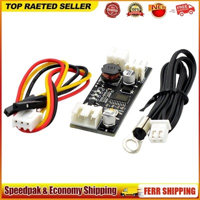 Single Fan Temperature Speed Controller Convenient for PC CPU Cooler Fan Alarm