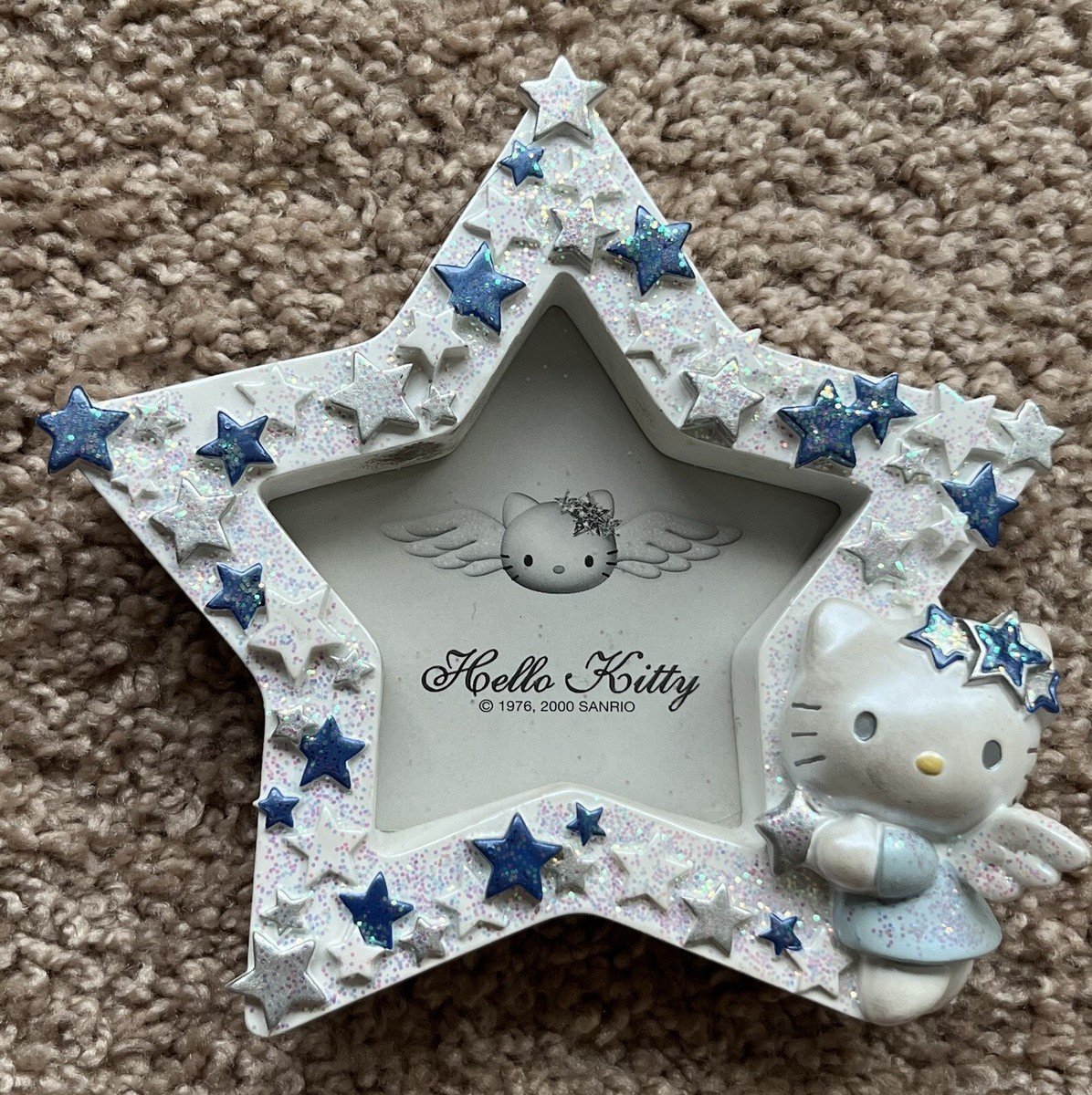 Hello Kitty Sanrio Star Angel Picture Frame Vintage 2000 | eBay