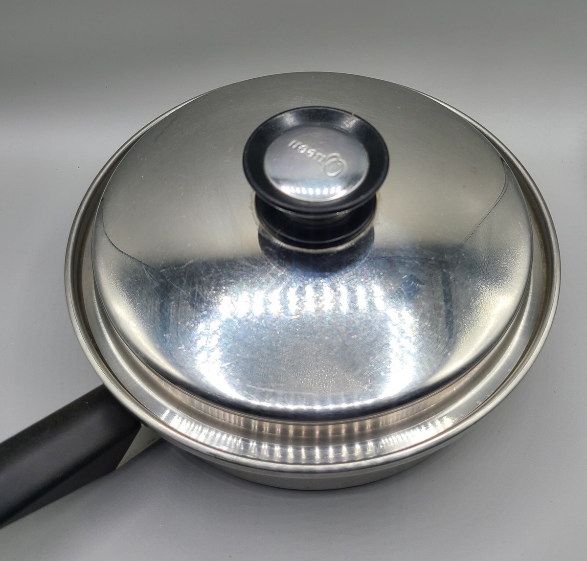 調理器具 AmwayQueenMULTI-PLY 18/8 STAINLESS STEEL Amway Queen Multi-ply 18/8 Stainless Steel Waterless Skillet