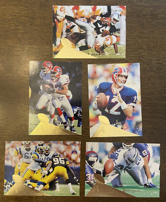 1994 Pinnacle Football cards lot of 5 Odomes Kelly Gary Smith Ismail