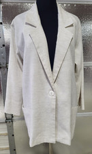 Haband For Her Vintage Jacket - Off White - Medium - 3/4 Sleeve - Made In USA