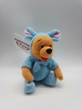 NWT Disney Store Winnie The Pooh Bear Bean Bag Easter Bunny Beanie Plush W2