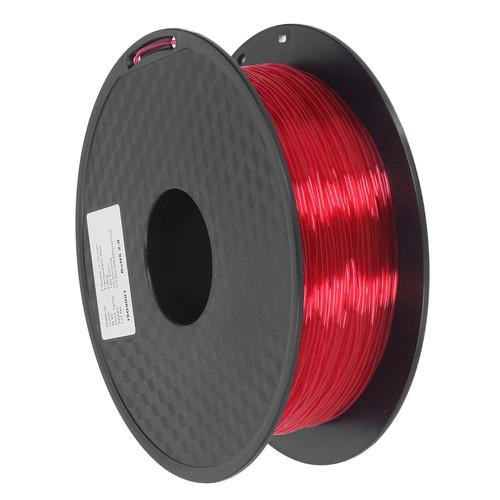 (Clear Red)Flexible TPU Filament Continuous Feed 1KG High Glossy Excellent - Picture 15 of 23