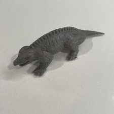 Vintage Marx Grey Sphenacodon Plastic Dinosaur Toy