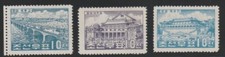 Korea    1960    Sc #  244-46   Bridge & Buildings   MNH    NGAI