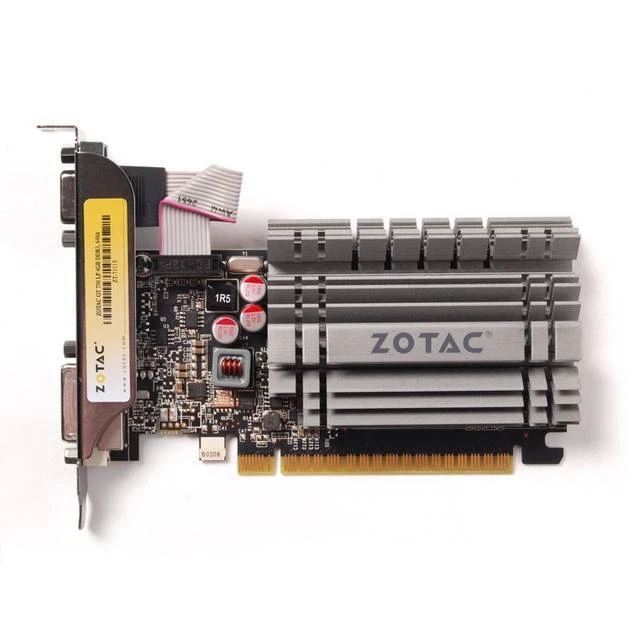 ZOTAC NVIDIA GeForce GT 730 4GB DDR3 VGA DVI HDMI Low Profile pci