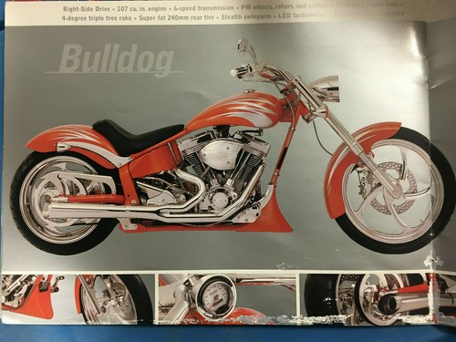 BIG DOG MOTORCYCLES OEM RSD 2003-04 BULLDOG POLISHED ACTUATOR PULLEY COVER - Picture 9 of 9