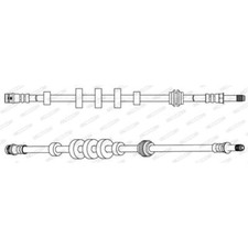 FERODO Bremsschlauch für Audi A4 Avant 8K5 B8 2.0 TDI 1.8 TFSI 8K2 8KH 3.0