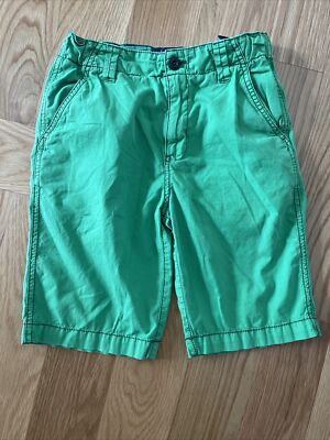 Mini boden boys pockets sz 11Y kelly green cargo style shorts