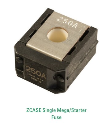 ZCASE  Single MEGA / Starter Fuses M8 300A 32VDC