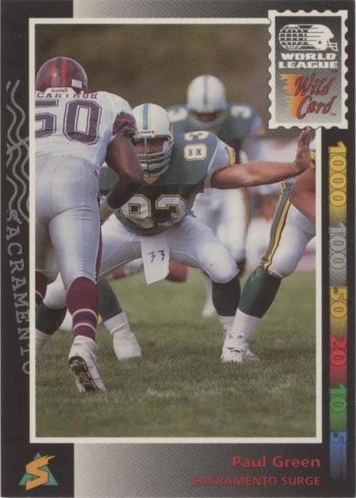 1992 Wild Card World League Paul Green #53 - 1 de 2