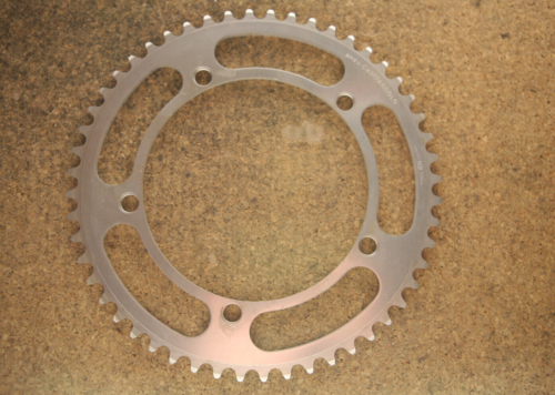 Vintage -Brev- NOS NEW Campagnolo Gran Sport chainring 52t / 144 BCD Record fit - Afbeelding 1 van 4
