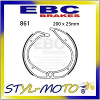 861 Rachen Hinten Ebc Bmw 650 R 65 Rt 1985-1988