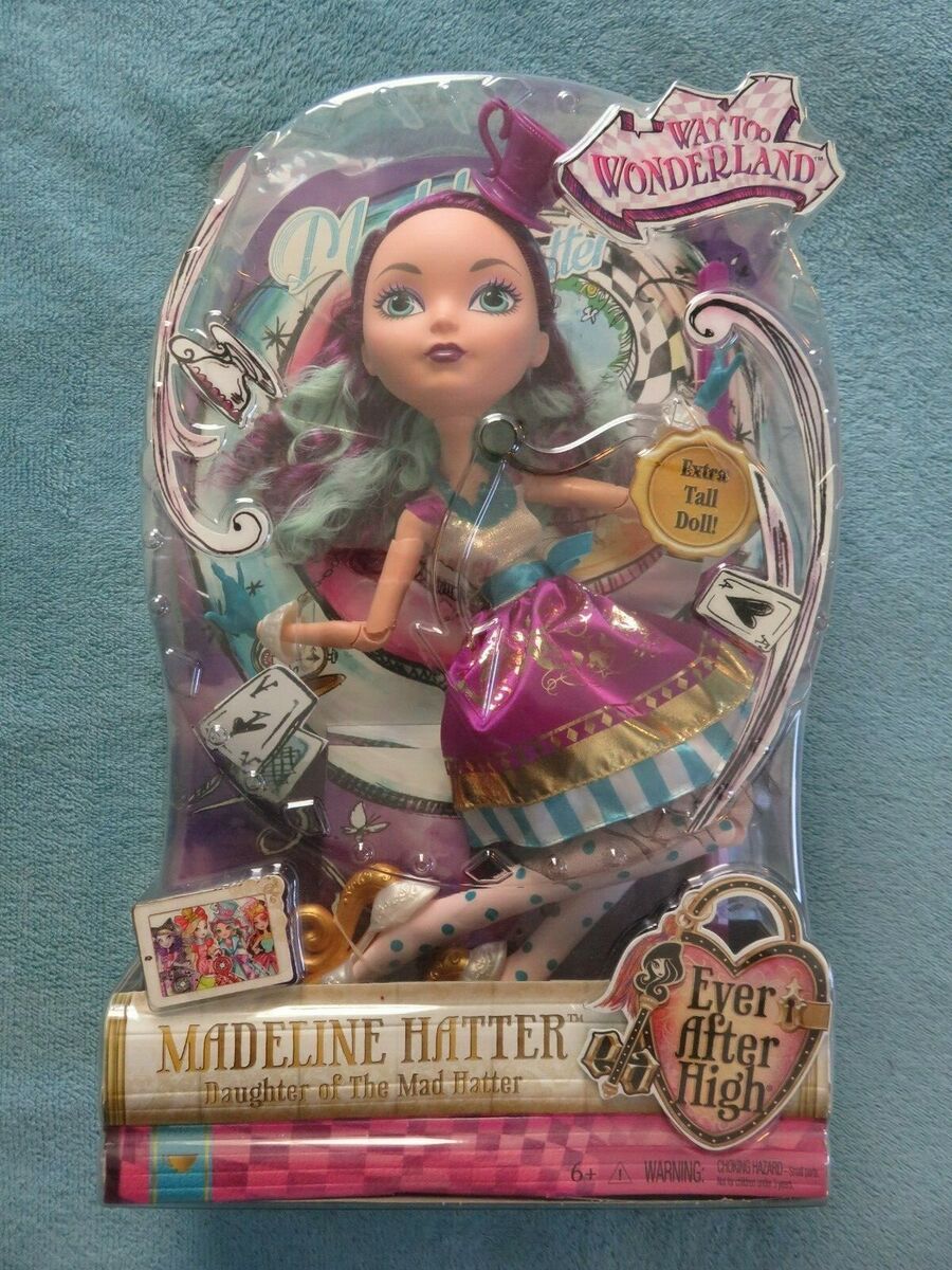 Ever After High Way Too Wonderland Madeline Hatter 17 Doll 