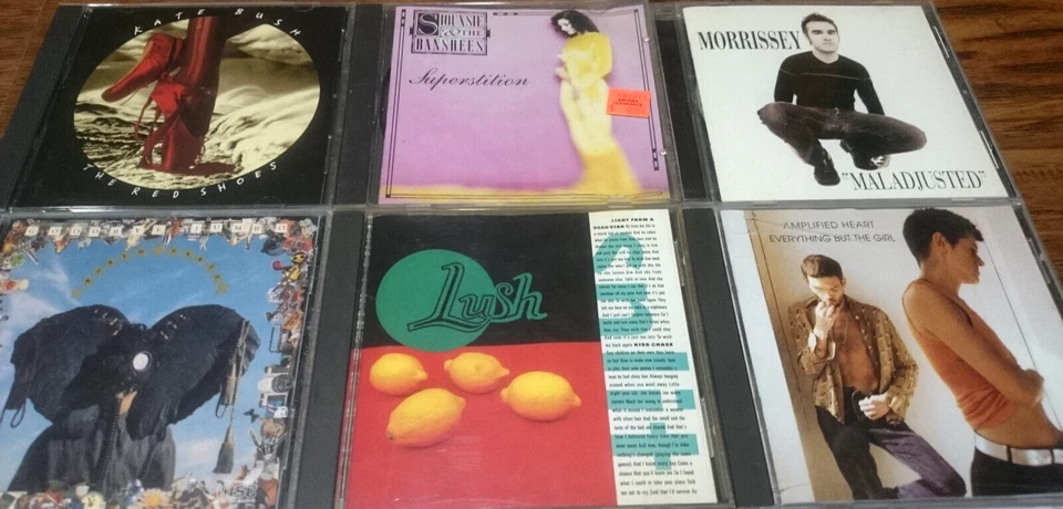 90S ALT POP CD LOT MORRISSEY LUSH KATE BUSH WORLD PARTY SIOUXSIE NEW ORDER VGC Foto 3 de 4