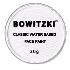 Professional Face Paint Water Based Body Makeup Single Color 30g White