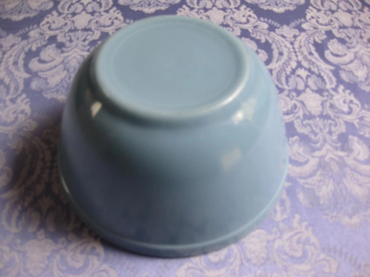 Retro Bluebelle Delph Blue #402 Pyrex Mixing Batter Nesting Bowl