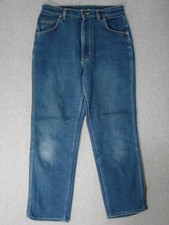 TH07447 USA VINTAGE 1980s  LEE  STRAIGHT LEG WOMENS JEANS 29x28