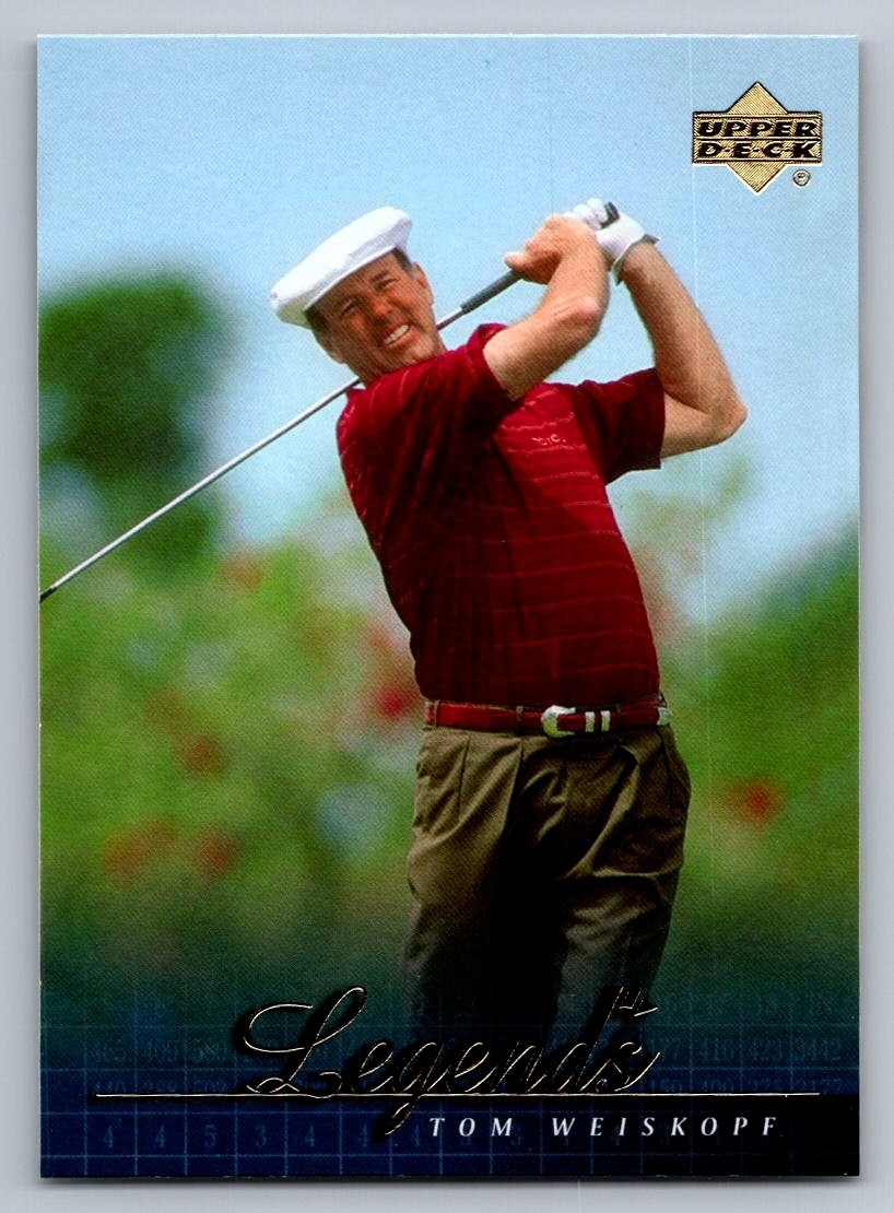 2001 UPPER DECK GOLF CARD LEGEND'S #68 TOM WEISKOPF