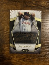 2021 Topps Tier One  Juan Marichal Gold Ink Auto /25 Prime Performers PPA-JMA