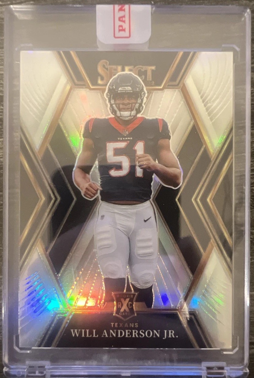2022 Panini Select - 2023 XRC Will Anderson #518 Silver Prizm (RC)