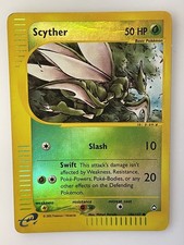 Scyther 106/147 Aquapolis Reverse Holo Moderately Played (3) Common WOTC 2002 on eBay
