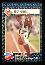 1992 Sports Illustrated for Kids SI KIDS Series 2 MIKE POWELL #1