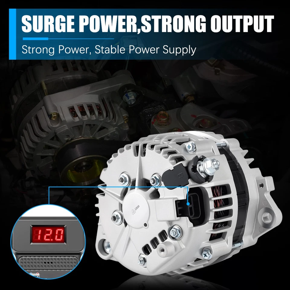 Alternator for Nissan Altima Sentra 2002 2003 2004 2005 2006 2.5L Foto 4 de 4