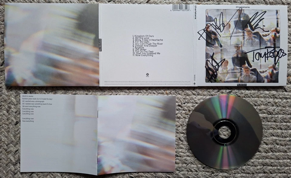 The Charlatans “We Are Love” Signed CD New Tim Burgess Oasis Blur Stone Roses - Image 4 of 4