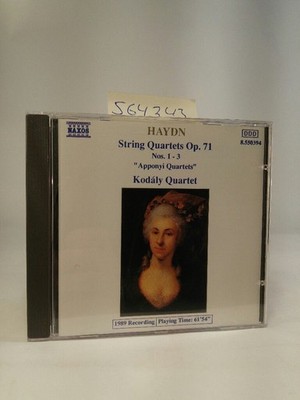 Haydn - String Quartets Op. 71 Nos. 1-3 Quartet, Kodaly: