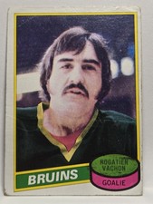 1980-81 Topps - Rogie Vachon #110 Boston Bruins