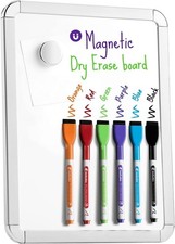 Magnetic Dry Erase White Board - Mini Refrirator Whiteboard Set
