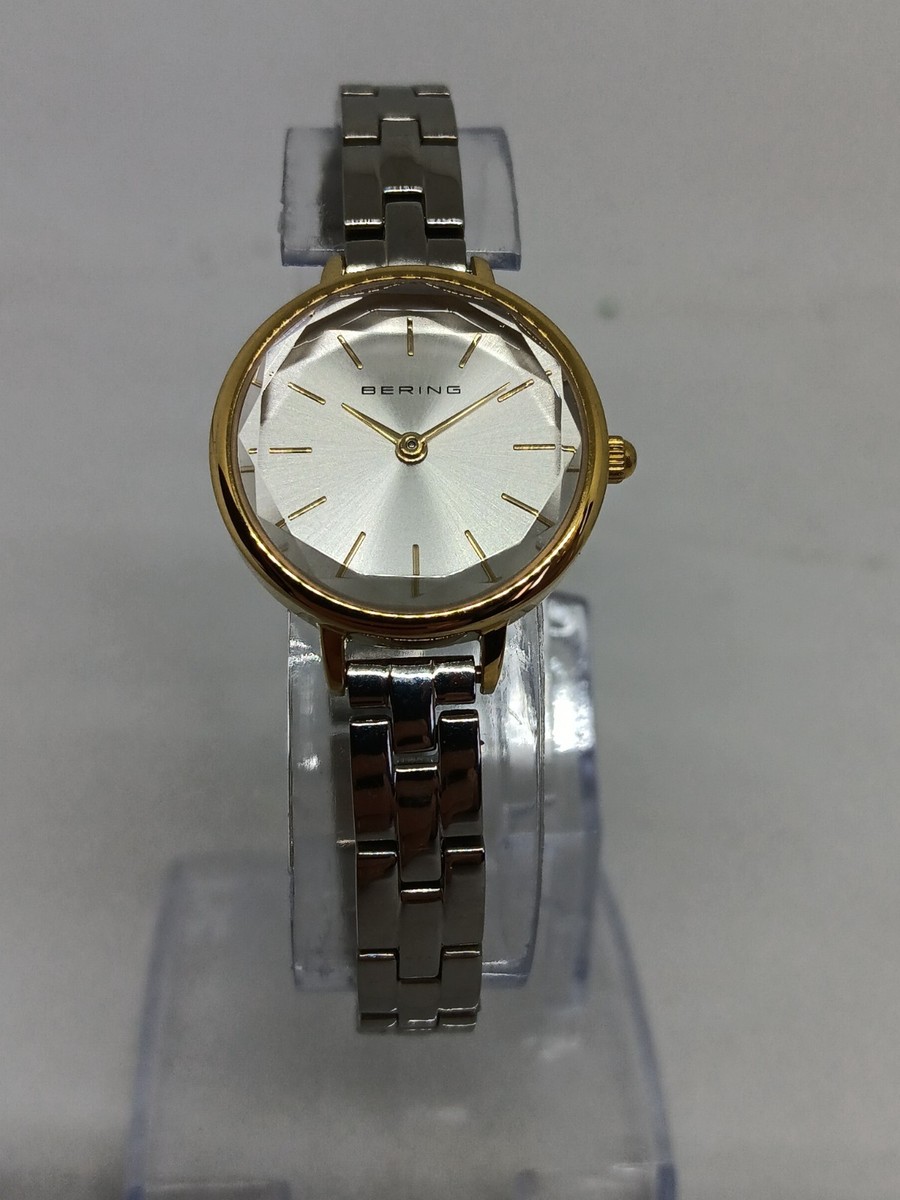 Bering Classic Faceted Crystal 11024-710-C 24mm WR30m Watch Bering Classic 11024-710-C Silver Dial Polished Silver SS  main image 2