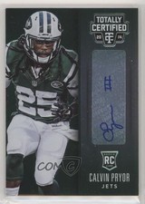 2014 Panini Totally Certified 3/5 Calvin Pryor #136 Auto pn1
