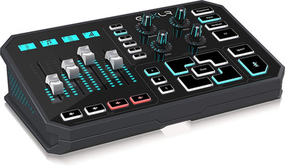 Tc-Helicon Goxlr Revolutionary Online Broadcaster Platform with 4-Channel Mixer,