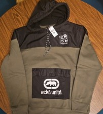 ECKO UNLTD FELPA CON CAPPUCCIO UOMO L NUOVA CON ETICHETTA!!